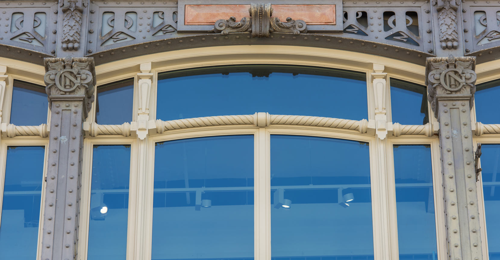 Galerie Lafayette vue exterieur detail